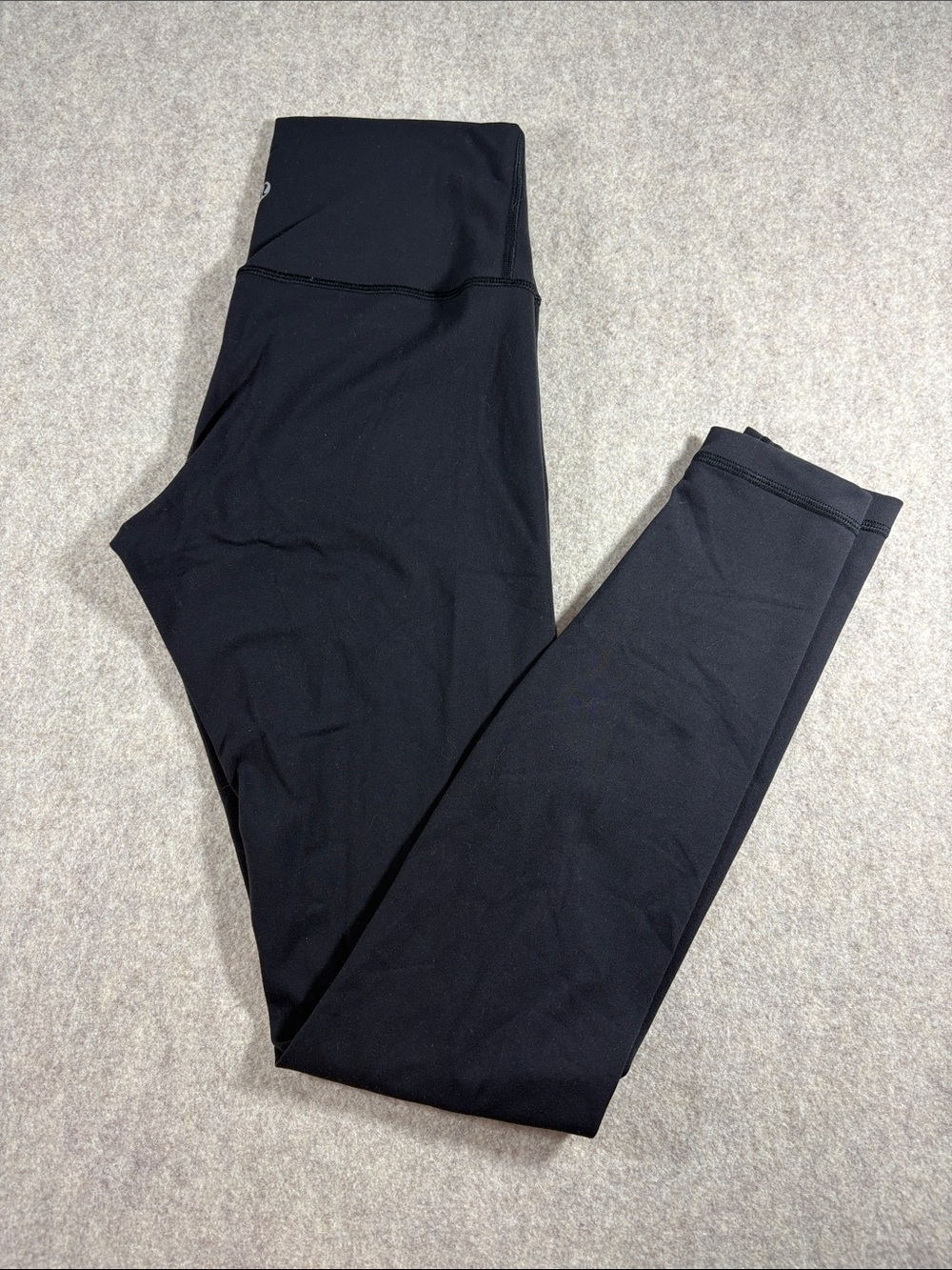 Lululemon Wunder Under High-Rise Tight 28" Black Size 6 EUC Luon W5AM9S
